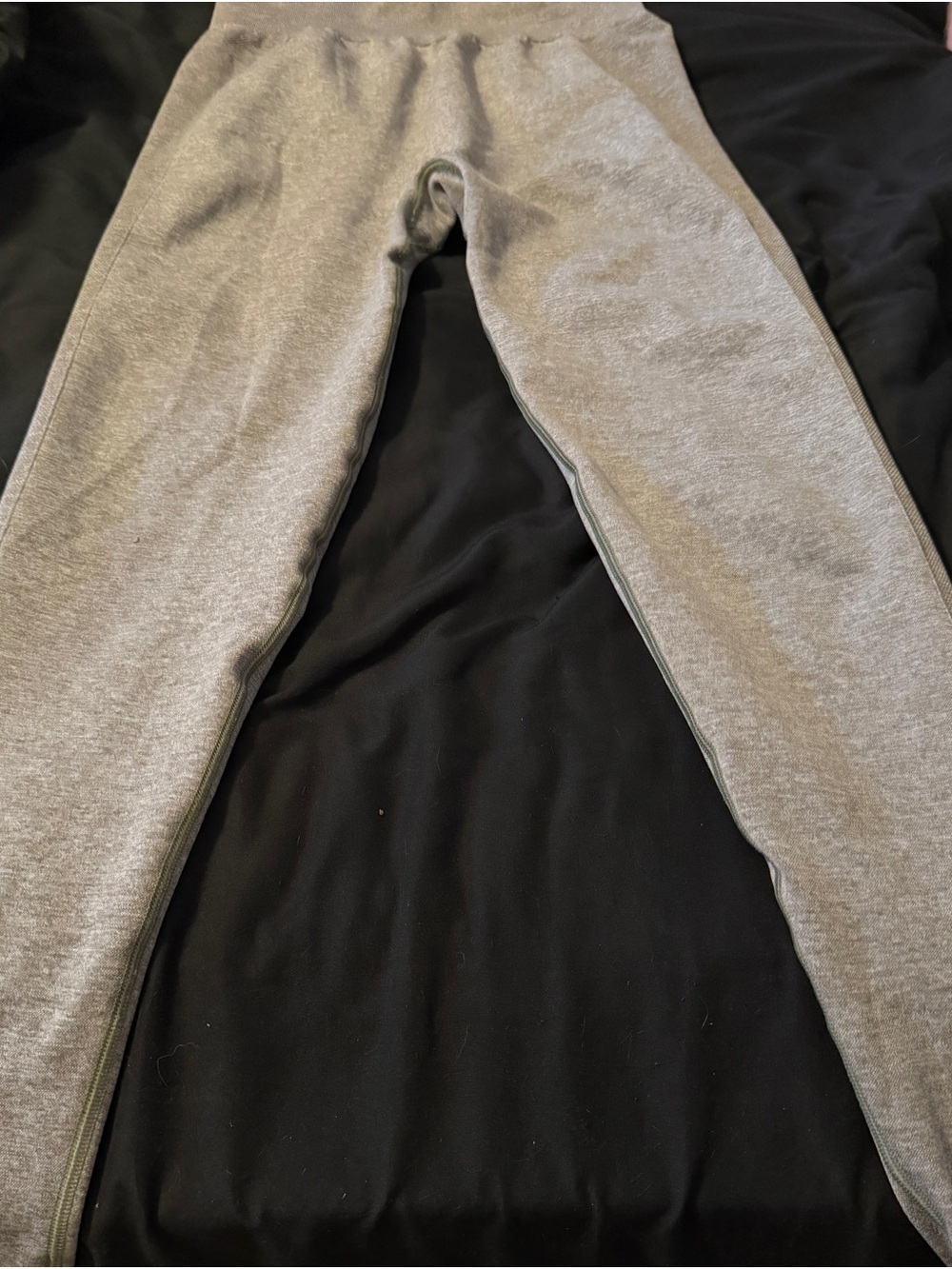 Gymshark Light Gray High-Waist Leggings
